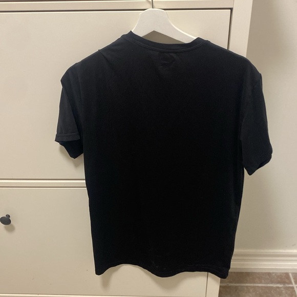 Mens black athletic T-shirt size small - Picture 2 of 3